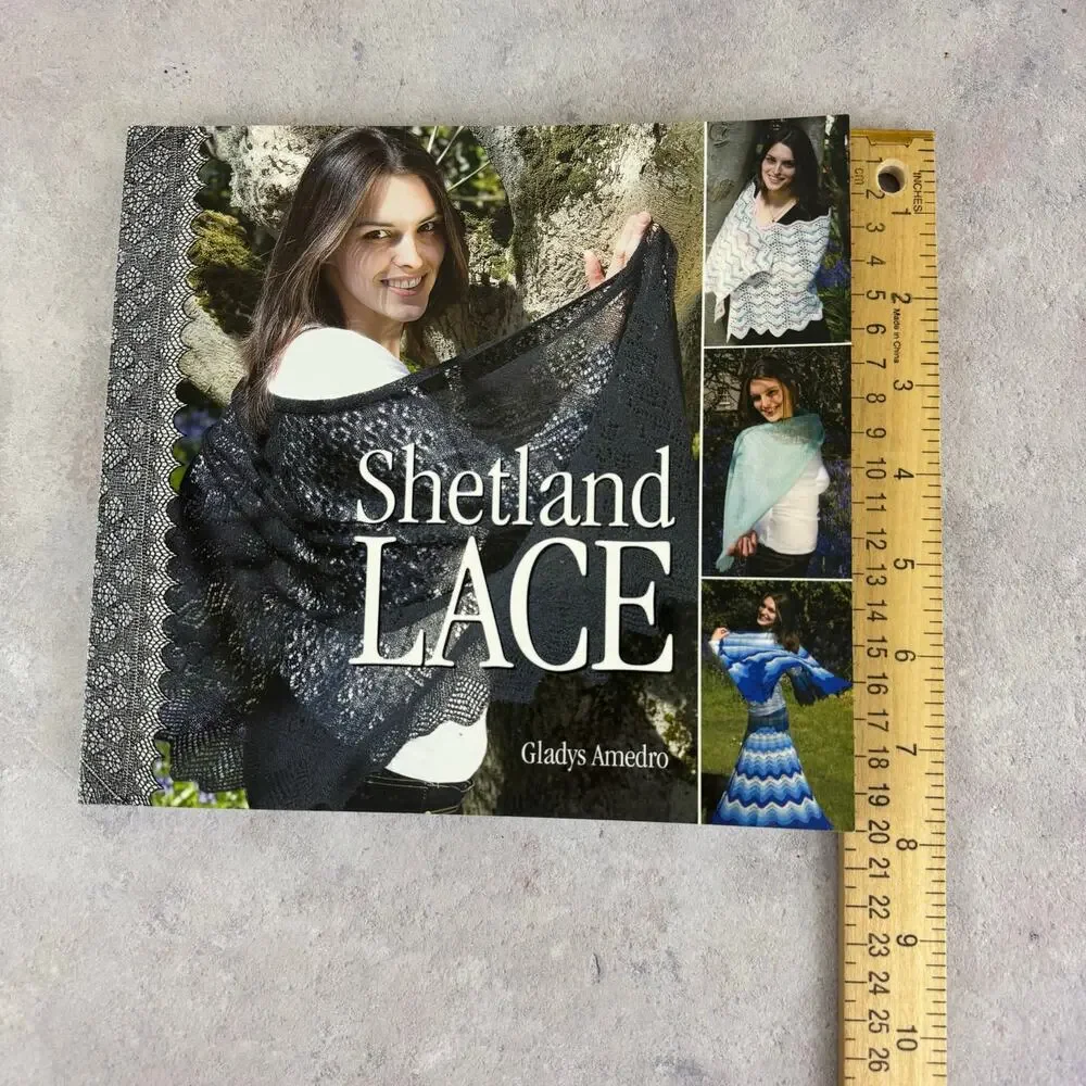 Shetland Lace Paperback Book Gladys Amedro Published by The Shetland Times UK